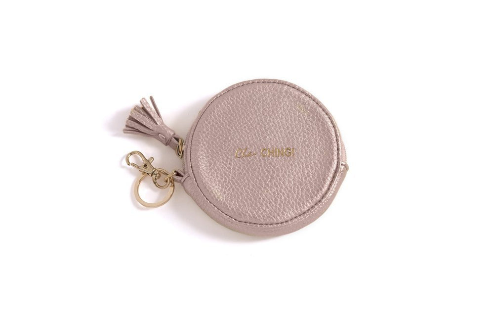 Accessory - Shiraleah Chicago Gigi 'Ca-Ching' Round Zip Pouch W/Key Chain