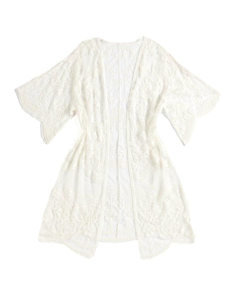 Top - Shiraleah Chicago Lacy Kimono