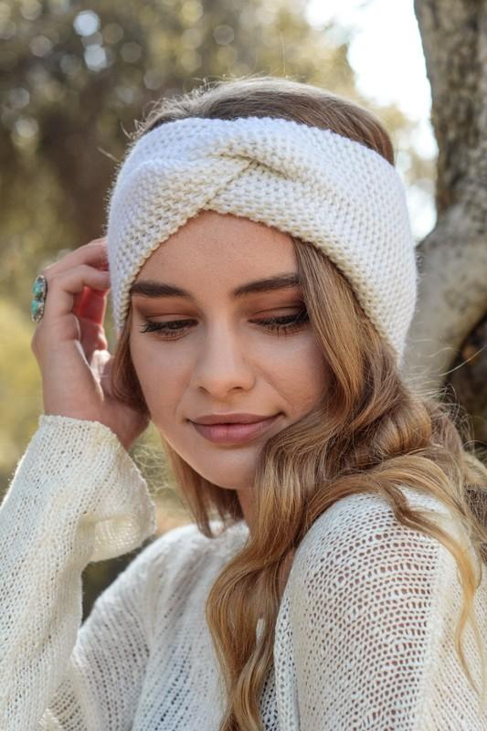 Accessory - Wide Twist Knit Headband