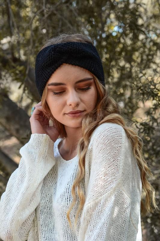 Accessory - Wide Twist Knit Headband