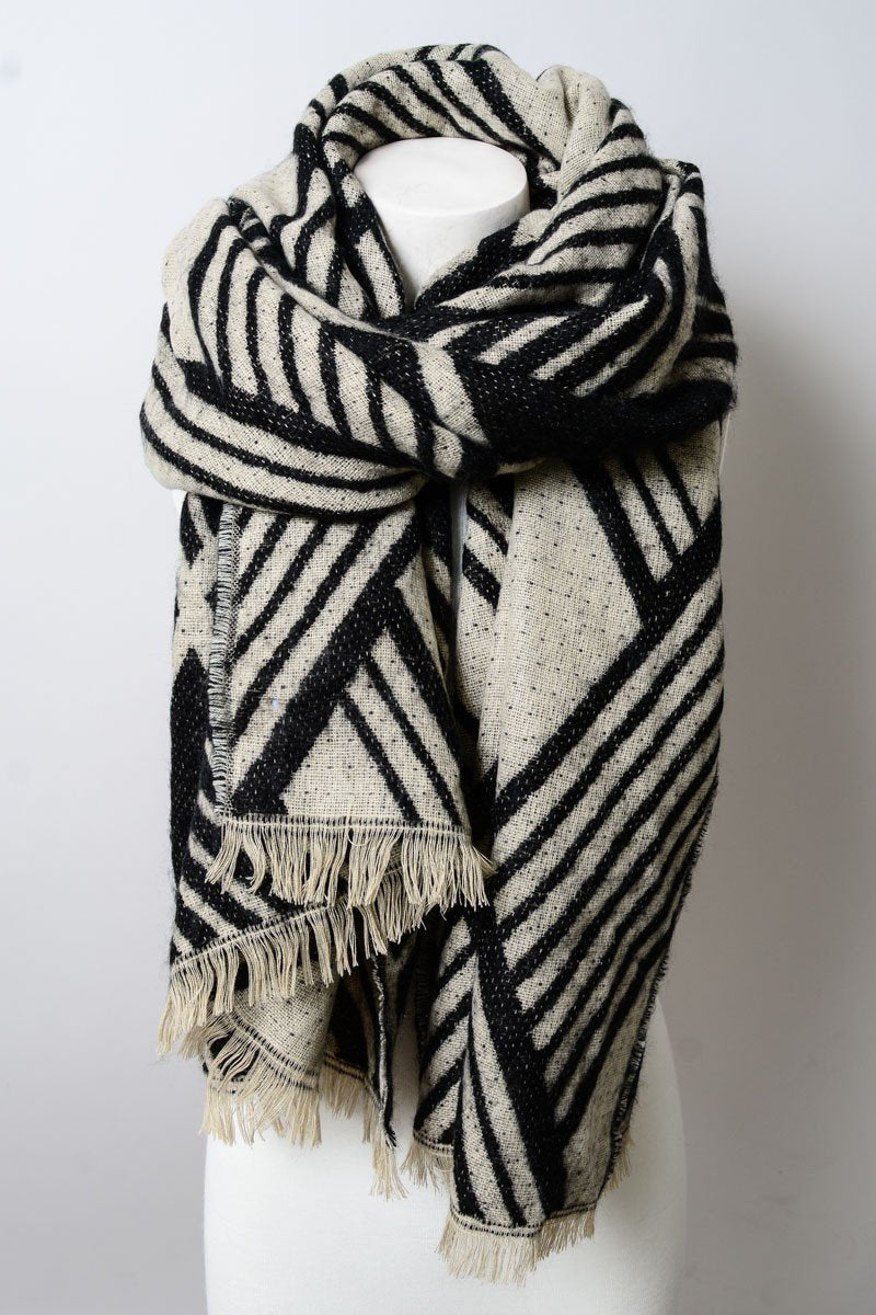 Scarf - Geometric Pattern Scarf