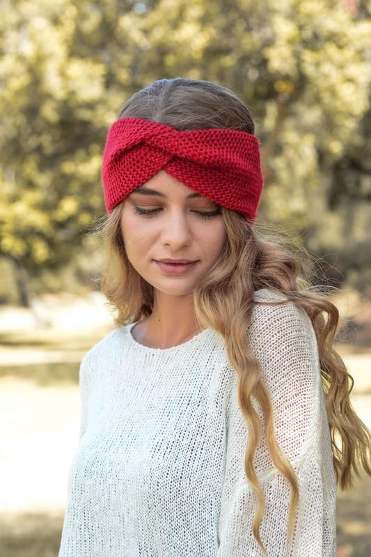 Accessory - Wide Twist Knit Headband