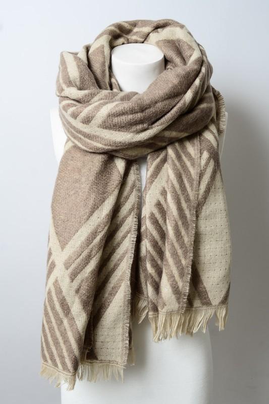 Scarf - Geometric Pattern Scarf