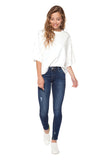 Pants - Dex Raw Slashed Skinny Jeans