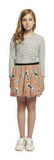 Skirt - Dex Kids Pull On Pineapple Print Skirt