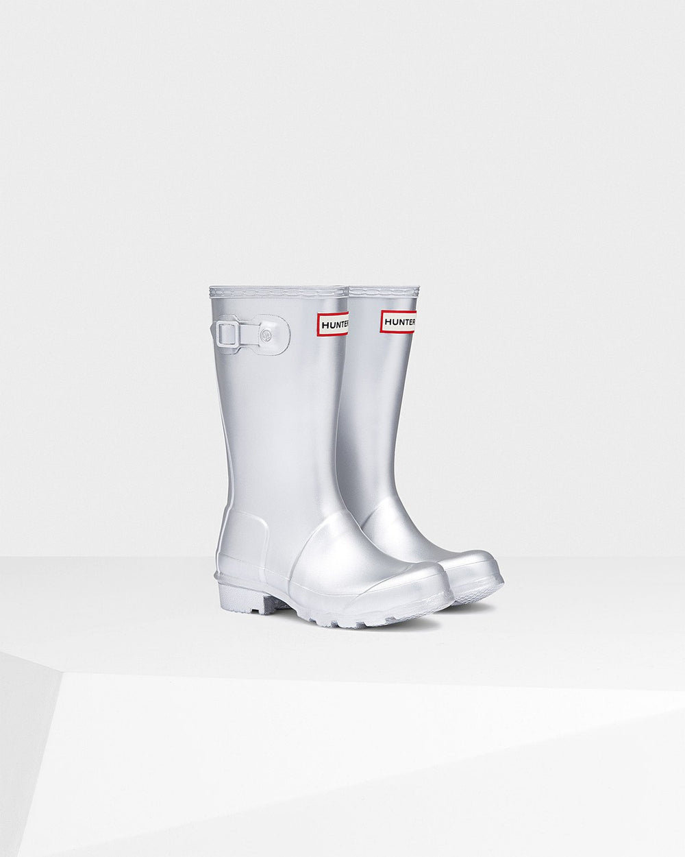 Footwear - Hunter Original Kids Metal Rain Boots