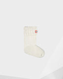 Footwear - Hunter Original Six-Stitch Cable Short Boot Socks