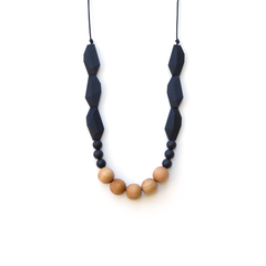 Accessory - Loulou Lollipop Joan Wood/Silicone Teething Necklace