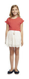 Skirt - Dex Kids Vintage Crochet Lace Detail Skirt