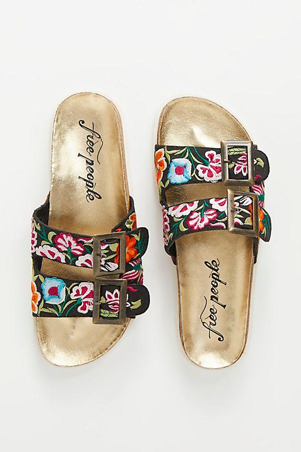 Footwear - Free People Bali Footbed Cork Sandals