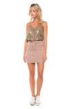 Skirt - Dex Front Lace Up Pencil Skirt