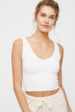 Top - Free People Solid Rib Brami