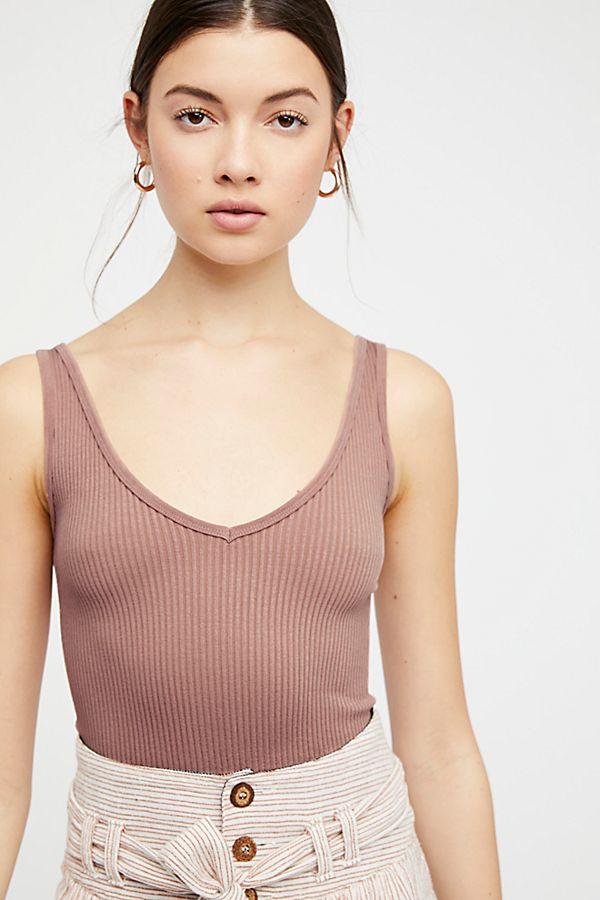 Top - Free People Solid Rib Brami