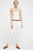 Pants - Free People Cutwork High Rise Jeans