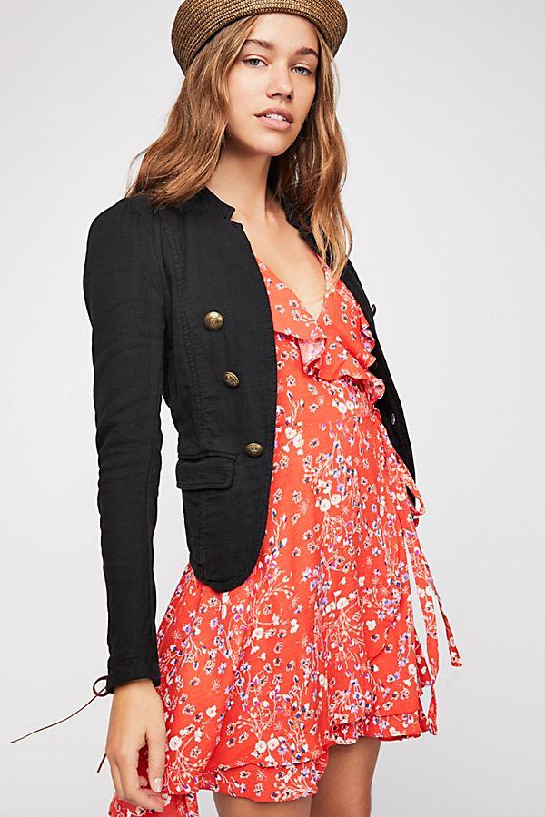Top - Free People Jagger Blazer
