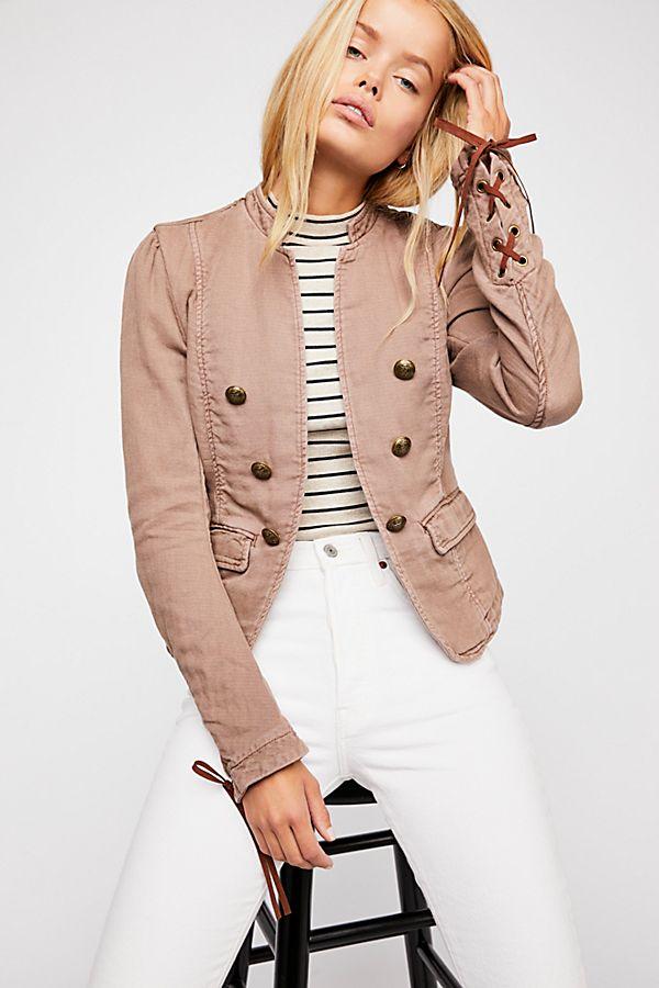 Top - Free People Jagger Blazer