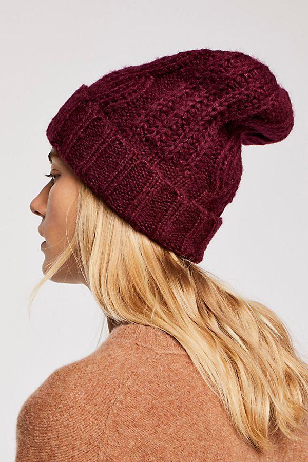 Accessory - Free People Harlow Cable Knit Beanie
