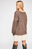 Top - Free People Crashing Waves Pullover