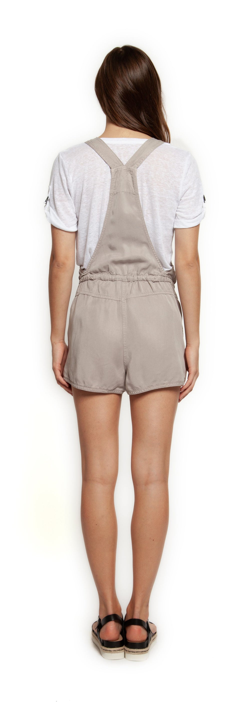 Overalls - Dex Drawcord Waist Short Overalls