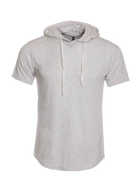 Top - Short Sleeve lightweight Hooded T-Shirt