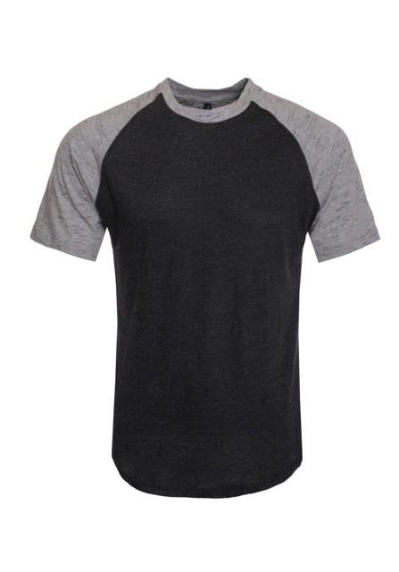 Top - Short Sleeve Tri-Blend Raglan T-Shirt