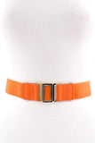 Accessory - Square Buckle Stretch  Belt
