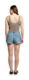 Shorts - Dex Side Embroidered Denim Shorts