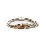 Accessory - Multi Strand Coil Beaded Bracelet