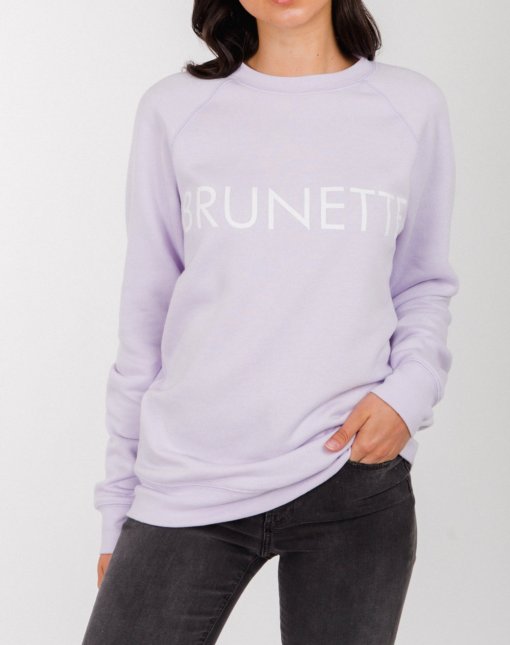 Top - Brunette The Label 'Brunette' Crew