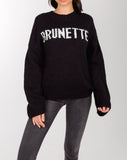 Top - Brunette The Label 'Brunette' Knit Sweater