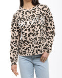 Top - Brunette The Label Middle Sister Leopard Brunette Crew