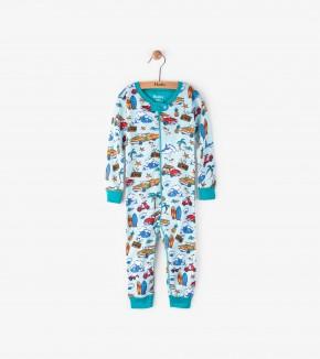 Pyjama - Hatley Kids Organic Cotton Surf Island Union Suit