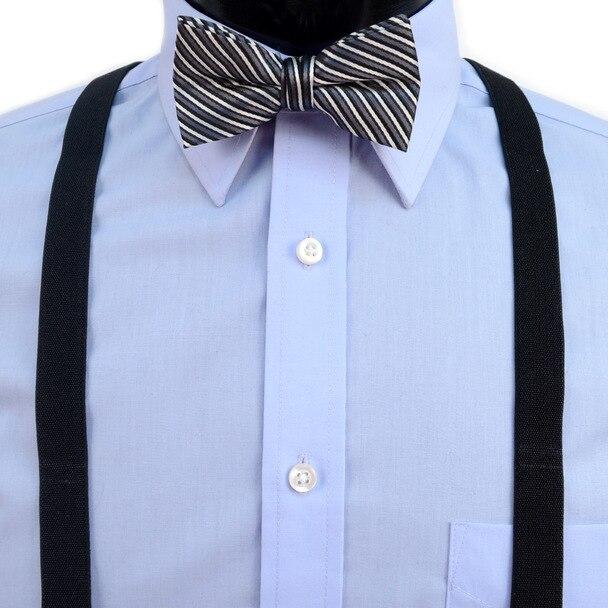 Accessory - Kids Striped Bow Tie/Suspenders Set