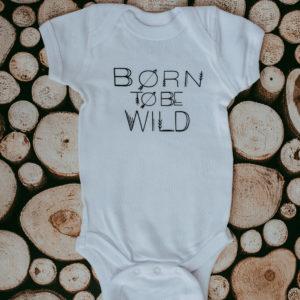 Onesie - Lace Brick Design Born To Be Wild Onesie