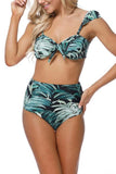 Swimsuit - Tropical Print Bikini