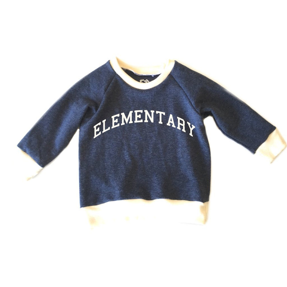 Top - Kids Elementary Raglan Long Sleeve Tee