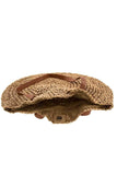 Accessory - Round Raffia Straw Woven Shoulder Bag