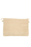 Accessory - Mix Leaf Flamingo Accent Clutch Bag