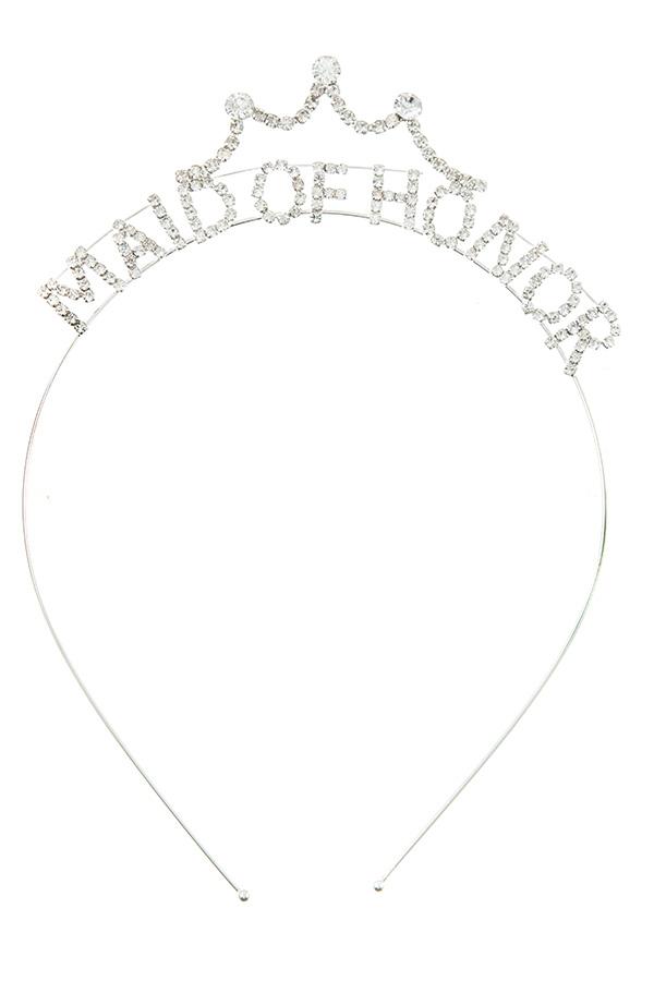 Accessory - Maid Of Honor Rhinestone Headband