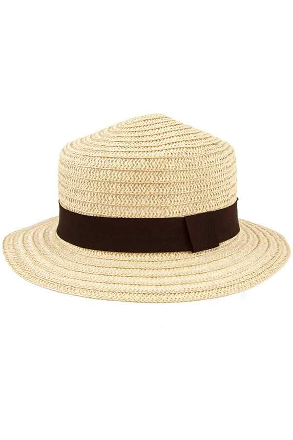 Accessory - Black Band Fedora Hat