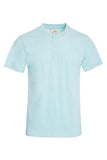 Top - Premium Short Sleeve Henley T-Shirt