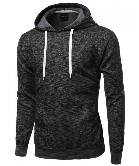 Top - Two Tone Pullover Hoodie