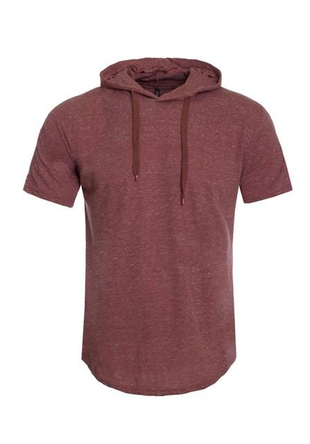 Top - Short Sleeve lightweight Hooded T-Shirt