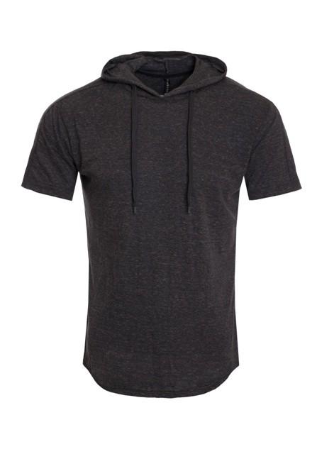 Top - Short Sleeve lightweight Hooded T-Shirt