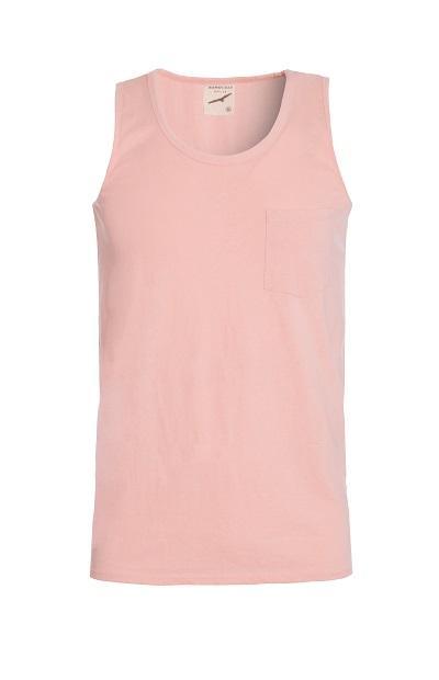 Top - Premium Solid Pocket Tank Top