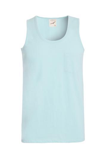 Top - Premium Solid Pocket Tank Top