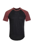 Top - Short Sleeve Tri-Blend Raglan T-Shirt