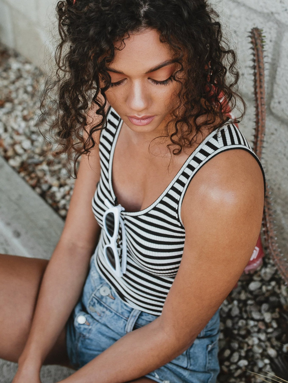 Top - Jackson Rowe Henley Bodysuit
