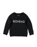 Top - Brunette The Label Kids 'Redhead' Crew