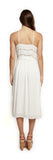 Dress - Dex Trim Insert Self Tie Midi Dress